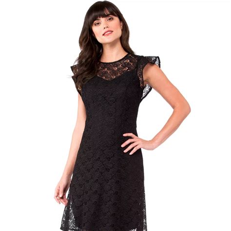 michael kors lace flounce dress|Michael Michael Kors Womens Petites Lace Floral Print Flounce .